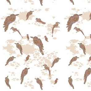 Earthtone Birds