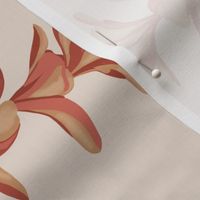 LEI PLUMERIA CURVES ON BEIGE