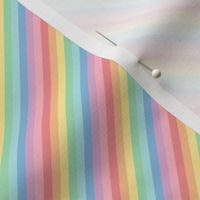 tiny pastel rainbow fun stripes no2 diagonal