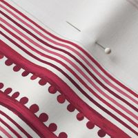 Sophisticated Stripe - Medium - Viva Magenta