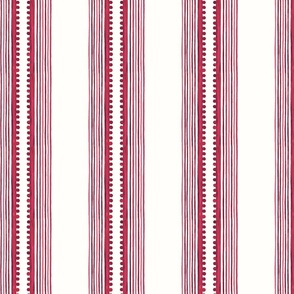 Sophisticated Stripe - Medium - Viva Magenta