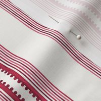 Sophisticated Stripe - Small - Viva Magenta