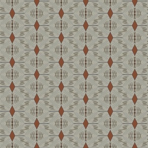 Southwest Design in Brown and Tan
