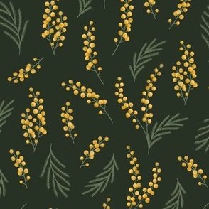Mimosa Green background