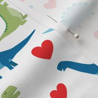 Valentine Dinosaurs - Dino Valentines MEDIUM