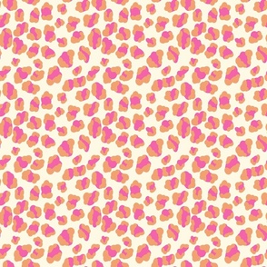 new leopard pattern pink and orange