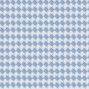 Lattice in Blue & Grey