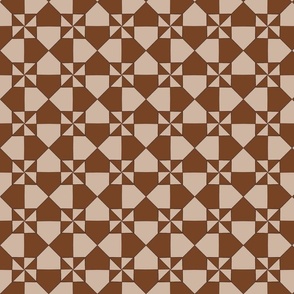 Brown and Tan Geometry