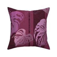  jumbo-Anthurium Silhouette stripes-rose violet
