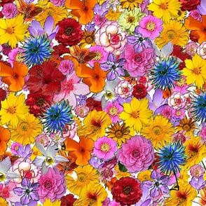 Millefiori- many,many colored flowers