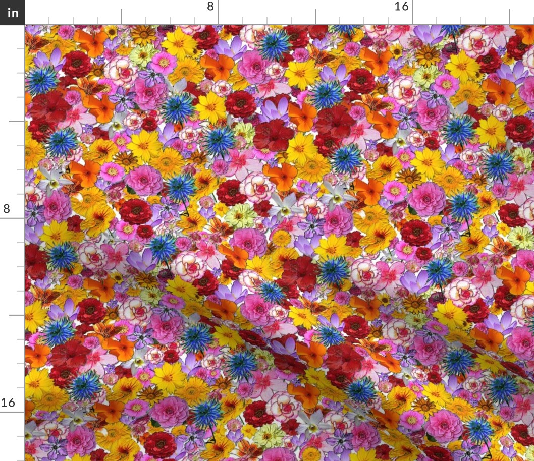 Millefiori- many,many colored flowers