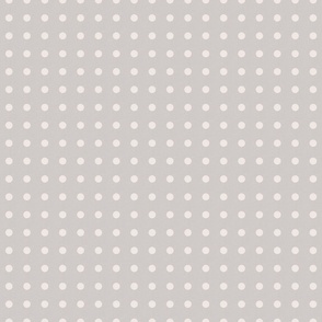 Dark Academia - Polka Dots on Antique Grey - No.002 / Medium