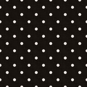 Dark Academia - Polka Dots on Dark -  No.003 / Large