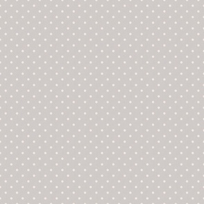 Dark Academia - Polka Dots on Antique Grey - No.003 / Medium