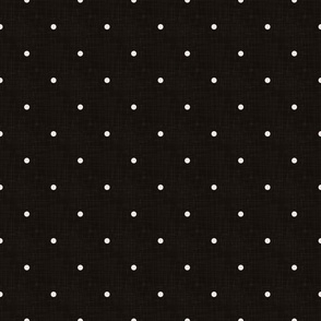Dark Academia - Polka Dots on Dark -  No.004 / Large