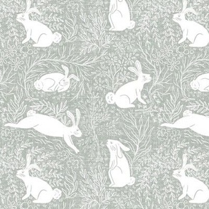small - year of the rabbit - french grey