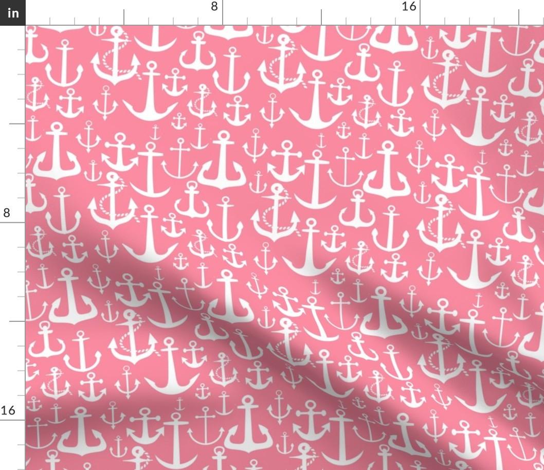 Anchors on Pink