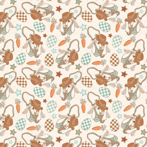 cowboy bunny pattern