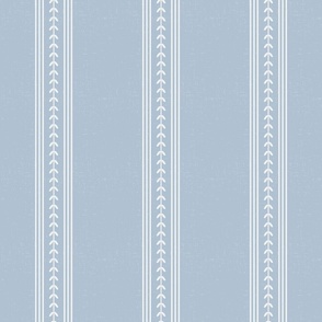 Vintage Vine Stripe, Blue 