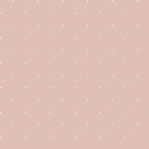 Dark Academia - Polka Dots on Baby Blush Pink - No.005 / Large