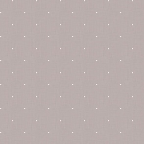 Dark Academia - Polka Dots on Antique Taupe - No.005 / Large