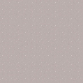 Dark Academia - Polka Dots on Antique Taupe - No.005 / Medium