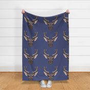 Deer Head fat quarter