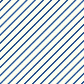 Blue Stripes Diagonal