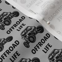 Offroad Life Side By Side, gray