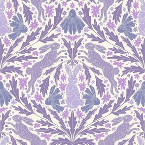 Year of the Rabbit - Purples (Large)