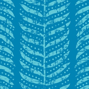 Olympic Blue Fern LS