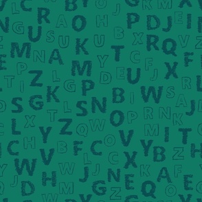Green Alphabet