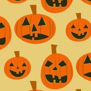 Halloween / pumpkin / gold