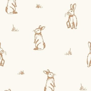 Hop Bunny_Small_Tan_Hufton-Studio
