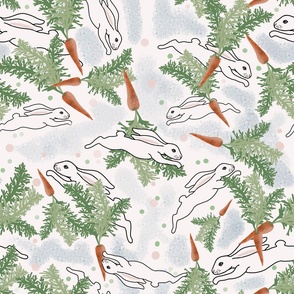 Bunnies in the Carrots