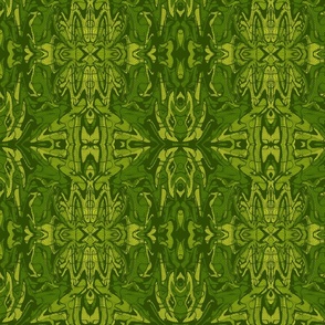 Moss Color Abstract Design Small 