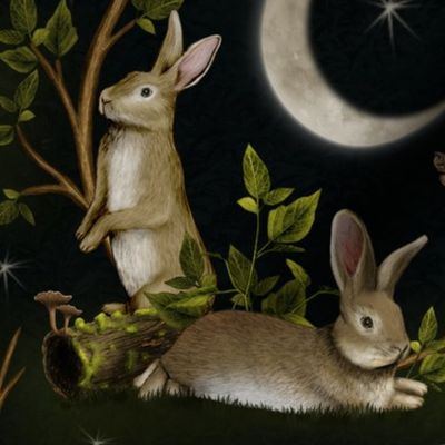 Moon and Stars Rabbits