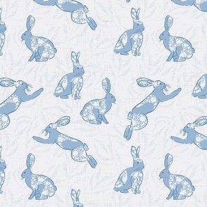 Year of the Rabbit // Blue Bunnies