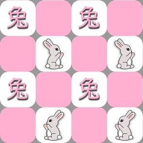 Year of the Rabbit (a la mexicana) Pink