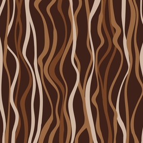 An abstract pattern in earth tones