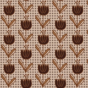 1 Tulips in Earth Tones