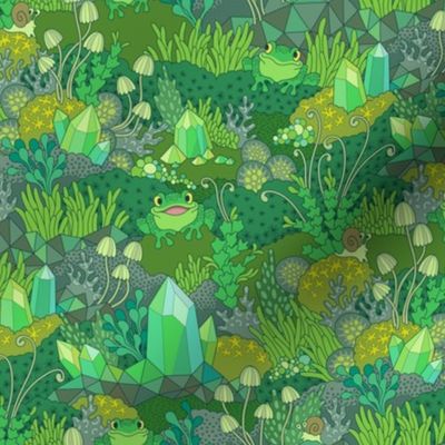 emerald frogs small