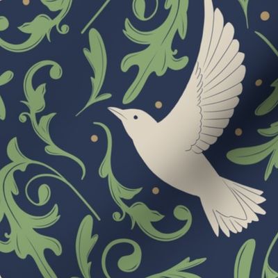 Doves Damask Cool