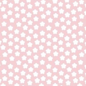 Pink and White Floral pattern