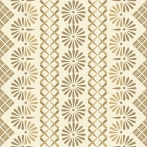 Pastel tones vertical folk style decorative pattern 