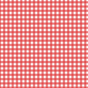 Wild West - Gingham - 1/2-Inch - Red