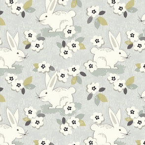 Bunny Rabbit - Green Cream - Medium