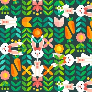 Year of the Bunny in the Scandinavian Forest