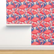 Dopamine Flamingo on grey