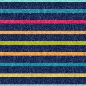 Textured Purest Colorful Thin Stripes